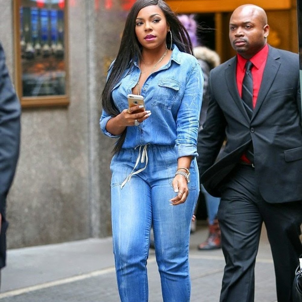 SPLENDID Chambray Long Sleeve Jumpsuit